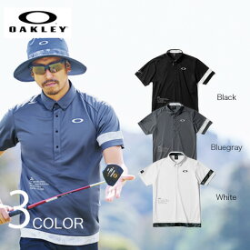 オークリー（OAKLEY）（メンズ）ゴルフウェア STALWART BLK シャツ FOA406770