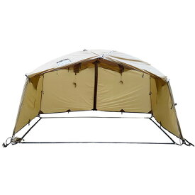 DUCKNOT（DUCKNOT） テント ファミリーテント ハンティングドーム 2P シェルター グランドシート付 720300-coyote