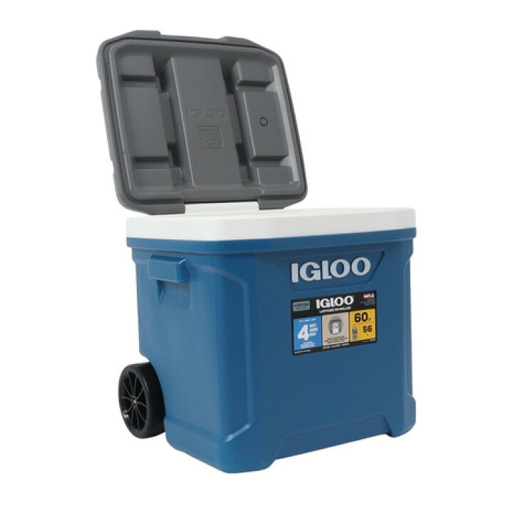 楽天市場】イグルー（igloo） クーラーボックス 57L 保冷 ラティチュード LATITUDE 60 ROLLER 34664 :  Victoria Surf＆Snow 楽天市場支店