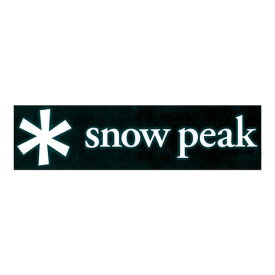 スノーピーク（snow peak） ロゴステッカー アスタリスク M NV-007
