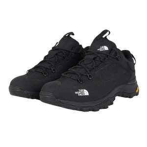 ザ・ノース・フェイス(THE NORTH FACE)(メンズ)トレッキングシューズ 登山靴 クレストン ハイク ウォータープルーフ NF52410 KK ブラック 防水