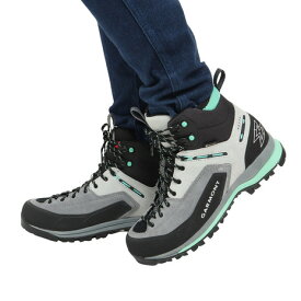 ガルモント（GARMONT）（レディース）ゴアテックス トレッキングシューズ ハイカット 登山靴 ベッタテックGTX WMS 481074/613 グレー×グリーン 防水