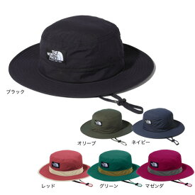 ノースフェイス（THE NORTH FACE）（メンズ）帽子 ハット ホライズンハット NN02336 春 紫外線対策 UVカット 紐付き帽子 サイズ調整 アウトドア