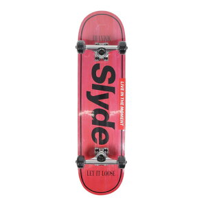 �X���C�h�iSLYDE�j�i�����Y�A���f�B�[�X�j�X�P�[�g�{�[�h CONCAVE DOUBLE KICK DECK9 SL25SB-AD005RED