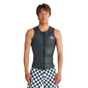 �y20�l��1�l3000pt������I�v�G���g���[6/1 0:00-6/4 23:59�z�N�C�b�N�V���o�[�iQuiksilver�j�i�����Y�jEVERYDAY SESSIONS 2.0 FZ VEST �E�F�b�g�X�[�c QWT251708BLK