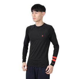 ハーレー（HURLEY）（メンズ）ラッシュガード PHNTM RASH BP COMP 長袖シャツ 24 MRG2310039-BLK2