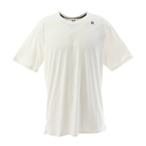 ハーレー（HURLEY） マリン ラッシュガード クイックドライ Tシャツ 半袖 AV5551-100 UVカット 水陸両用 紫外線対策 （メンズ）