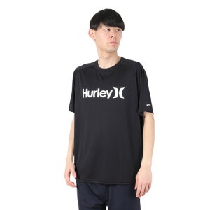ハーレー(HURLEY)(メンズ)ファントム ラッシュガード ワンアンドオンリー 半袖 Tシャツ MSRG251006-BLK
