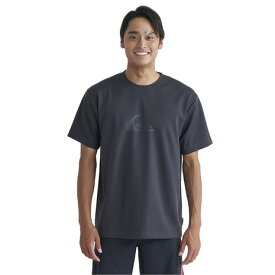 クイックシルバー（Quiksilver）（メンズ）ラッシュガード 半袖 Tシャツ UVカット COMP LOGO 24SS 24SP QLY241005 CHC