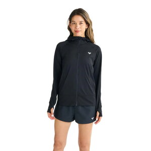 ���L�V�[�iROXY�j�i���f�B�[�X�j���b�V���K�[�h ���� HISTORICAL LOGO HOODIE ���b�V���K�[�h 25SPRLY251032BLK