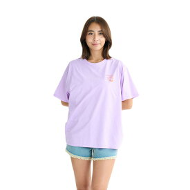 ロキシー（ROXY）（レディース）ラッシュガード 半袖Tシャツ HISTORICAL LOGO LINE 25SURLY252020LAV