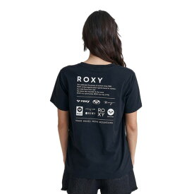 ロキシー（ROXY）（レディース）ラッシュガード 半袖 Tシャツ HISTORIA DEL LOGO 24SURLY242018BBK