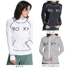 ロキシー（ROXY）（レディース）ラッシュガード 長袖 パーカー UVカット 紫外線対策 吸汗速乾 RASHIE PARKA RLY225054