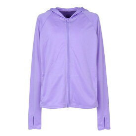 ニッキー キッズ（NIKKI KIDS）（キッズ）ジュニア ラッシュガード 長袖 無地 パーカー UVカット STAR OF LIFE 124930LAV