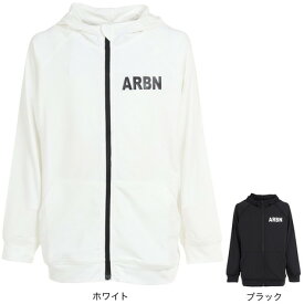 エアボーン（ARBN）（キッズ）ラッシュガード 長袖 子供 ジュニア ジップ フード 速乾 UVカット 紫外線対策 AB2023SSK-SWIM002