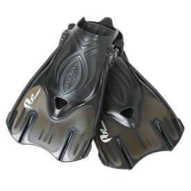 アクア（AQA）（メンズ）フィン 足ヒレ 男女兼用 シュノーケル シュノーケリング ポップトレッカー 22 KF-2511N BLK ブラック