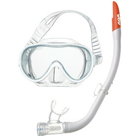 アクア（AQA）（レディース）ベガライト & サミーVライトIIスノーケリング2点セット 22KZ-9072N ホワイト