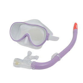 アクア（AQA）（レディース）マスク&スノーケル 2点セット KZ-9072 PPL