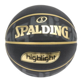 スポルディング（SPALDING）（メンズ）バスケットボール 7号球 ゴールドハイライト 84-538J