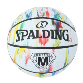 スポルディング（SPALDING）（キッズ）バスケットボール 5号球 マーブル レインボー 84-415Z
