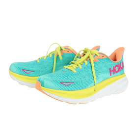 ホカ（HOKA）（メンズ）ランニングシューズ クリフトン 9 レギュラー ターコイズ 1127895-CEPR スニーカー ジョギング ウォーキング トレーニング