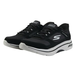 スケッチャーズ(SKECHERS)(メンズ)ウォーキングシューズ スリップインズ ゴーウォーク アーチフィット 2.0 ブラック 216650-BKGY スニーカー ハンズフリー