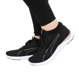 プーマ（PUMA）（レディース）スニーカー ソフトライド レミフェム ブラック 37937801 スポーツ ランニングシューズ クッション性 軽量 通気性