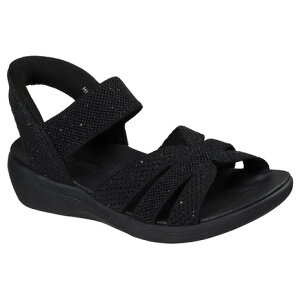 �X�P�b�`���[�Y�iSKECHERS�j�i���f�B�[�X�j�X�g���b�v�T���_�� SLIP-INS ARYA-SPARKLING PRAISE �u���b�N 119842-BBK