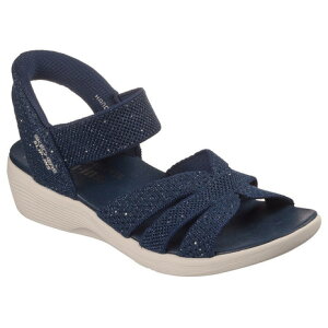�X�P�b�`���[�Y�iSKECHERS�j�i���f�B�[�X�j�X�g���b�v�T���_�� SLIP-INS ARYA-SPARKLING PRAISE �l�C�r�[ 119842-NVY
