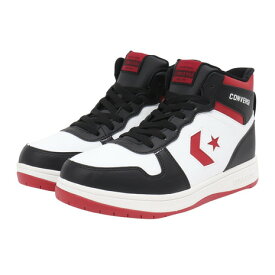 コンバース（CONVERSE）（メンズ）スノーシューズ スノトレ NX1360 ウォータープルーフ ミッドカット W/BK/R レッド ホワイト 38002212 シューズ