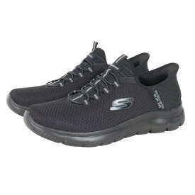 スケッチャーズ（SKECHERS）（メンズ）カジュアルシューズ スリップインズ サミッツ ハイ レンジ ブラック 232457W-BBK スニーカー ハンズフリー 洗濯機洗い可