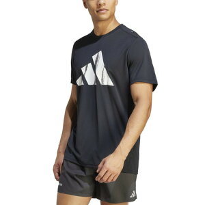 アディダス(adidas)(メンズ)半袖Tシャツ メンズ RUN IT BOS NDU66-HZ4512
