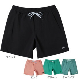クイックシルバー（Quiksilver）（メンズ）撥水 EVERYDAY SOLID VOLLEY 19 ボードショーツ 24SP AQYJV03155