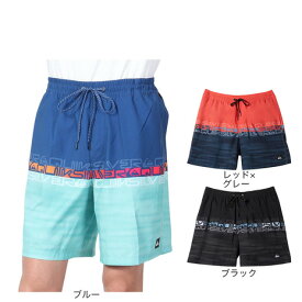 クイックシルバー（Quiksilver）（メンズ）水着 海水パンツ EVERYDAY WORDBLOCK VOLLEY 19 ボードショーツ 24SP AQYJV03159