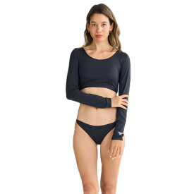 ロキシー（ROXY）（レディース）PARTY WAVES ロングスリーブ ビキニ 長袖ラッシュガード ボトム 上下セット 25SPRSW251006BLK