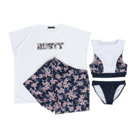 ラスティ（RUSTY）（レディース）タンク型ブラトップ 水着4点セット 925802NV