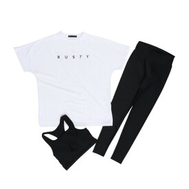 ラスティ（RUSTY）（レディース）セパレーツ水着 3点セット 925801WT