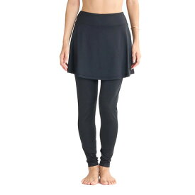 ロキシー（ROXY）（レディース）レギンス ラッシュガード スカート付き ラッシュレギンス 25SPRLY251046BLK