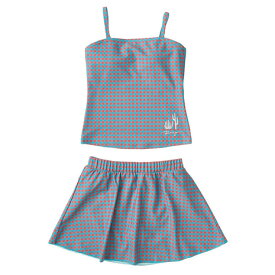 ロキシー（ROXY）（キッズ）タンキニ 上下セット セパレーツ水着 ジュニア MINI PICNIC GINGHAM 25SPTSW251101TRQ