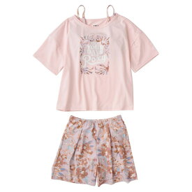ロキシー（ROXY）（キッズ）水着 3点セット ラッシュTシャツ付き ジュニア MINI ARTSY FLORAL 25SPTSW251102PBG