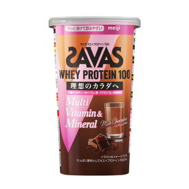 ザバス（SAVAS）（レディース）for Woman WHEY PROTEIN 100 ホエイプロテイン100 10種のビタミン ミネラル ミルクショコラ風味 280g CZ7482 ダイエット