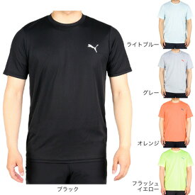 プーマ（PUMA）（メンズ） ドライプラス ワンポイント半袖Tシャツ 522293 01