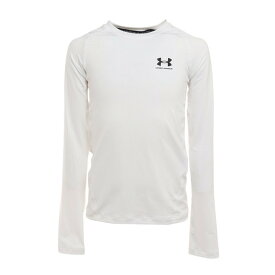 アンダーアーマー（UNDER ARMOUR）（キッズ）ヒートギア(夏向け) ジュニア ロングスリーブ シャツ 1361731 100