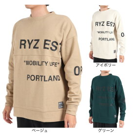 ライズ（RYZ）（メンズ）BPF BONDED クルースウェット RZ10CD23FW0015