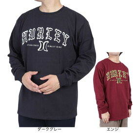ハーレー（HURLEY）（メンズ）OLD ARC ロゴ 長袖Tシャツ MLS2200002