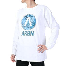 エーアールビーエヌ（ARBN）（メンズ）長袖コットンTシャツ 03 AB2024SSMAPP093WHT