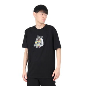 ボルコム(Volcom)(メンズ)TOKYO TRUE FEATURED ARTIST YUSUKE HAMAMOTO PIPER 半袖Tシャツ 24AF312401 BLK