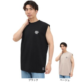 ライズ（RYZ）（メンズ）BACK TYPO ノースリーブTシャツ RZ10DD25SS0029