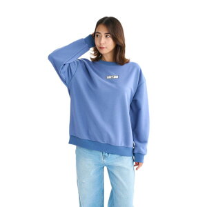 LV[iROXYjifB[XjSQUARE LOGO vI[o[ 25FWRPO254031BLU