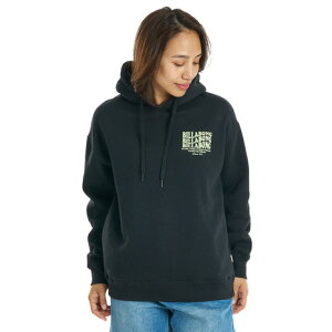 �r���{���iBILLABONG�j�i���f�B�[�X�jWAVE LOGO LOOSE FIT �p�[�J�[ 26FW BG014022 BLK